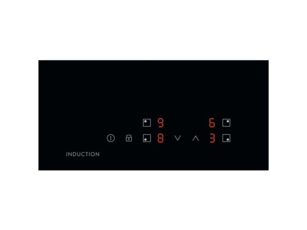 Electrolux LIL61424C, Sort, Innebygget, 60 cm, Sonebasert induksjon, Glass, 4 zone(s)