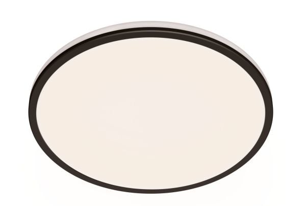 Philips Funksjonell Ozziet-taklampe, 18 W, LED, Ikke-utskiftbare pærer, 2700 K, 1800 lm, IP20, Svart