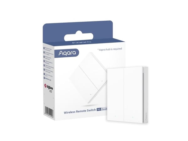 Aqara Wireless Remote Switch H1 (double rocker)