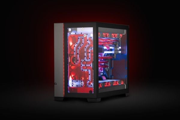 EK Water Blocks Quantum Reflection2 PC-O11D EVO D5 PWM D-RGB, Behållare, Plexiglas, Rostfritt stål, Silver, 4-stift, 1/4", SATA