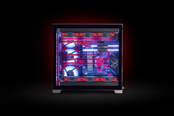 EK Water Blocks Quantum Reflection2 PC-O11D EVO D5 PWM D-RGB, Behållare, Plexiglas, Rostfritt stål, Silver, 4-stift, 1/4", SATA