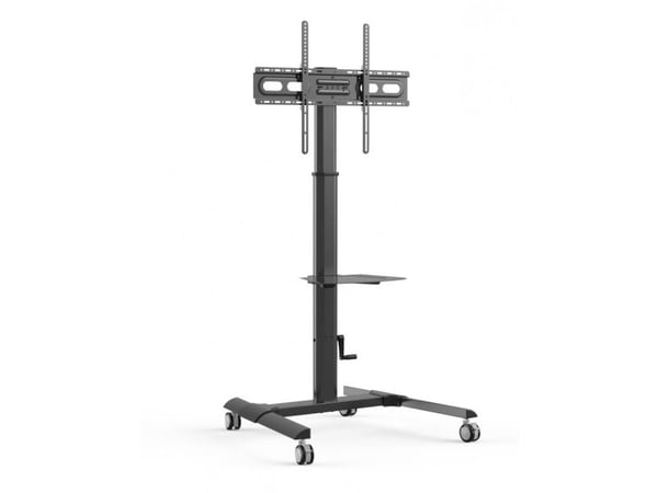 Techly ICA-TR228 multimedie-vagn/stativ för platta skärmar svart Techly ICA-TR228 multimedie-vagn/stativ för platta skärmar svart