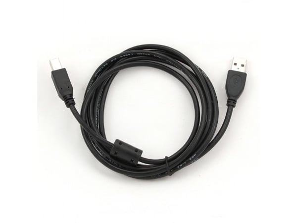 Gembird CCFB-USB2-AMBM-1.5M, 1.5 m, USB A, USB B, uros/naaras, musta