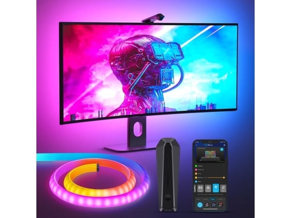 Govee Dreamview G1 H604B | LED-belysning | RGBIC, Wi-Fi, Alexa, Google