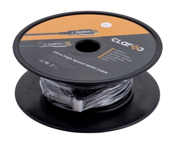 CLAROC HDMI 2.1 AOC KAAPELI M/M 4K@120HZ 8K@60HZ 20M FEN-HDMI-21-20M