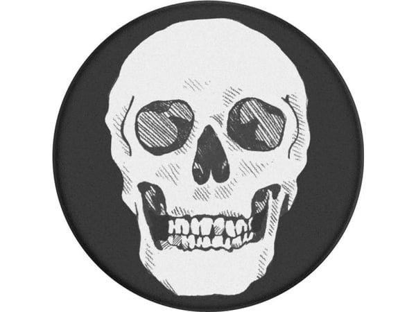 PopSockets Shaky Bones White, Grippi, Musta, Valkoinen, Universaali