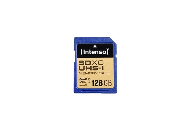 Intenso Premium - Flashminnekort - 128 GB - UHS Class 1 / Class10 - SDXC UHS-I