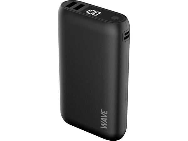 Wave Extrapower -varavirtalahde, 20 000 mAh, musta