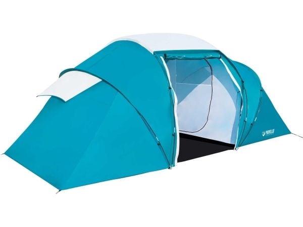 Bestway 68093, Camping, Dome/ Kuletelt, 4 person(er), 9,84 kg, Blå, Hvit