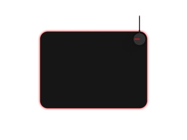 AOC AMM700, Svart, Monokromatisk, Stoff, USB-strøm, Antiskliunderlag, Musematte til gaming