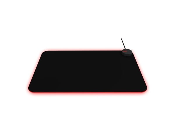 AOC AMM700, Svart, Monokromatisk, Stoff, USB-strøm, Antiskliunderlag, Musematte til gaming