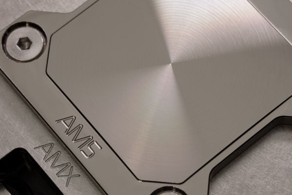 EK Water Blocks Quantum Velocity2 D-RGB, vannblokk, acetal, nikkel, svart, socket AM5, 1/4", prosessor