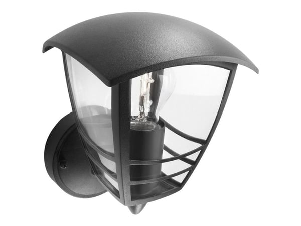 Philips myGarden Creek - Vegglampe - 1 sokkel - E27 - lanterne - svart