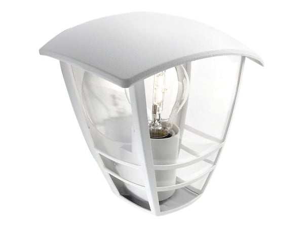 Philips myGarden Creek - Vegglampe - 1 sokkel - E27 - lanterne - hvit