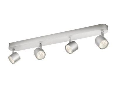 Philips myLiving STAR - Takspotlight - LED - 4 innganger - 18 W - 2700 K - aluminium