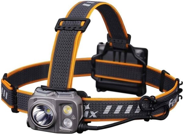 Fenix HP16R, Hodebåndslommelykt, Svart, IP66, 50000 timer, 1700 lm, 1700 lm