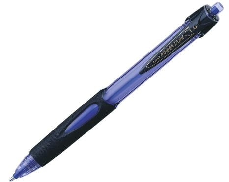 Kuulakärkikynä Uni PowerTank SN220 medium 0.4 mm sininen - (12 kpl.) Kuulakärkikynä Uni PowerTank SN220 medium 0.4 mm sininen - (12 kpl.)