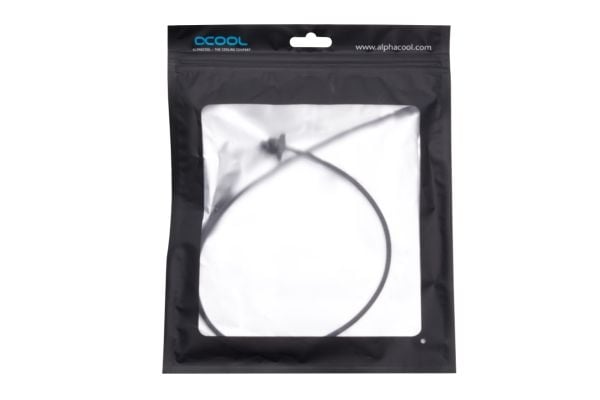 Alphacool jääpuikko lämpötila-anturi litteä G1/4 - musta
