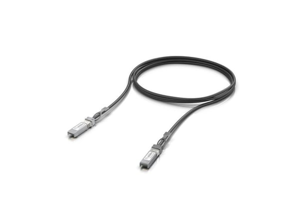Ubiquiti - Direkte 10GBase-koblingskabel - SFP+ til SFP+ - 6 mm - passiv - svart
