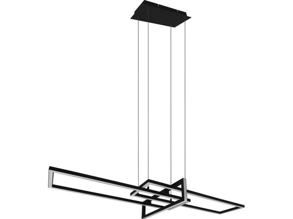 TRIO Salinas, Fleksibel montering, Svart, Svart, Metall, IP20, I