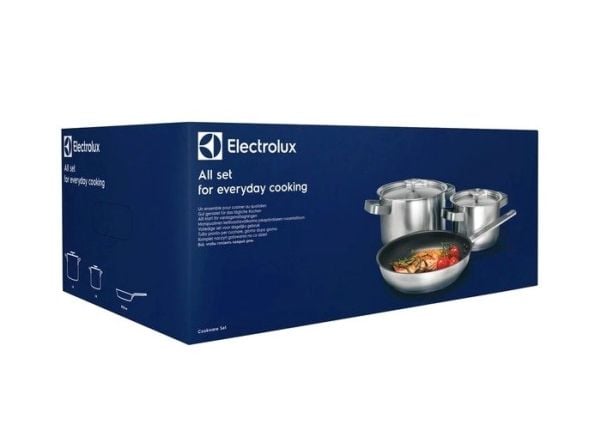Electrolux E3SS, Blandat set, Rostfritt stål, Rostfritt stål, Rostfritt stål, Rostfritt stål, 16 cm