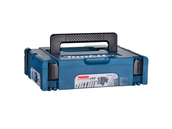 MAKITA 62 kpl MAKPAC porakone- ja teräsarja B-53908