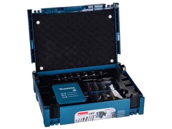Makita borr- och bitsset 62 delar makpac (B-53908)
