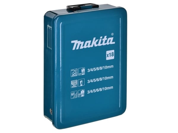 Makita borr- och bitsset 62 delar makpac (B-53908)