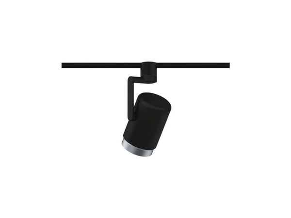 Paulmann 969.85, Spotlight på skinne, E27, 50 W, Sort