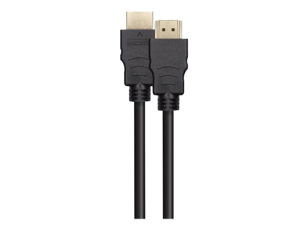 DELTACO - Ultra High Speed - HDMI-kabel - HDMI hann til HDMI hann - 1 m - svart - 4K 120 Hz støtte, 8K 60Hz støtte