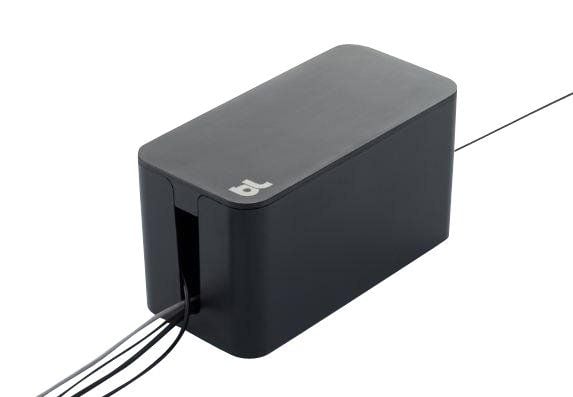 Bluelounge CableBox Mini, 4 AC-utganger, Sort, Plast, 240 mm, 120 mm, 130 mm