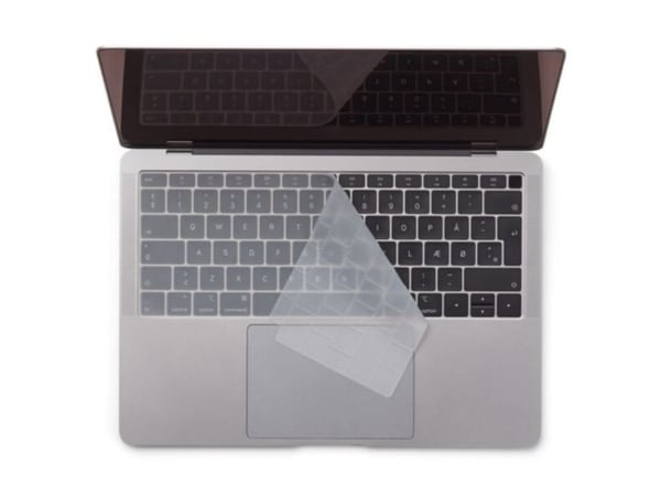 Philbert Keyboard Cover for MacBook Air 2018 - Transparent/Rainbow
