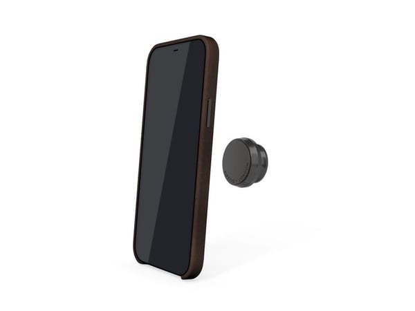Pipetto magnetisk lærdeksel med MagSafe til iPhone 12/12 Pro - brun
