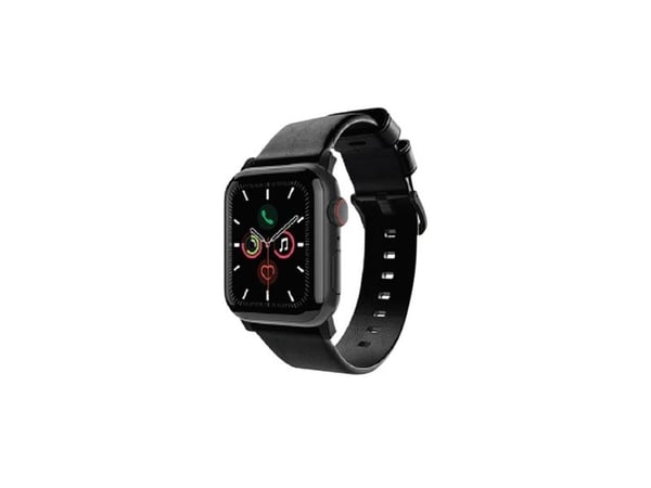 Journey Leather Band for Apple Watch, 42/44/45 mm - Brun