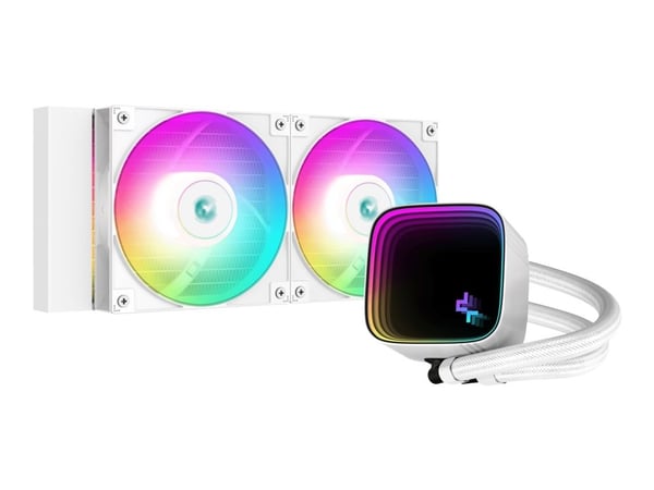 Deepcool Infinity Series LS520 SE - Væskekjølesystem for prosessor - Radiatorstørrelse: 240 mm - (for: LGA1155, LGA1150, LGA1151, AM4, LGA1200, LGA...