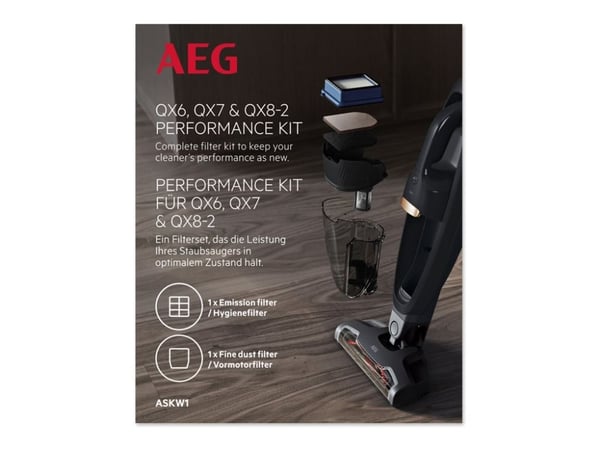 AEG ASKW1 - Filtersats - till dammsugare