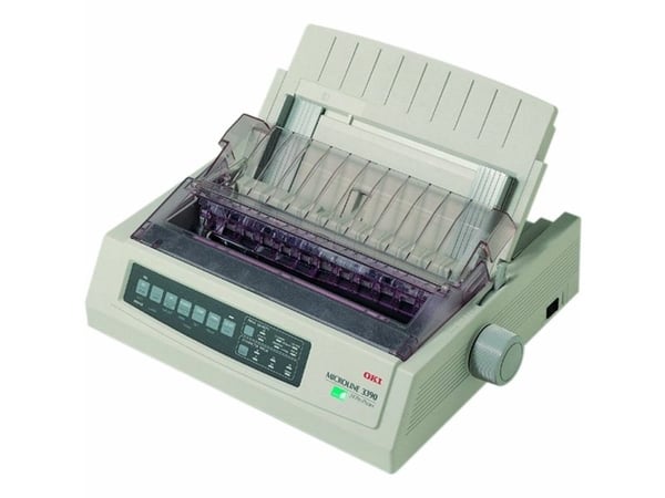 OKI Microline 3390eco - Skrivare - svartvit - punktmatris - A4 - 360 dpi - 24 pin - upp till 390 tecken/sek - parallell, USB