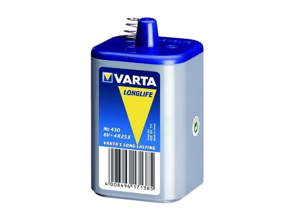 Varta Longlife 430 - Batteri - Sinkklorid - 7.5 Ah