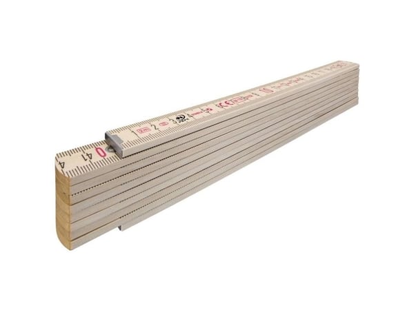Stabila treleddmålebånd Type 400 14348 målestokk 2 m bøketre