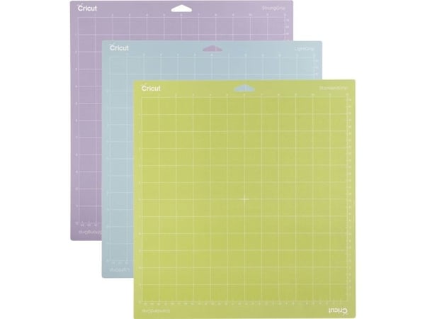 Cricut Machine Mat Variety Pack - Cutting mat set - 3 deler - 30.5 x 30.5 cm