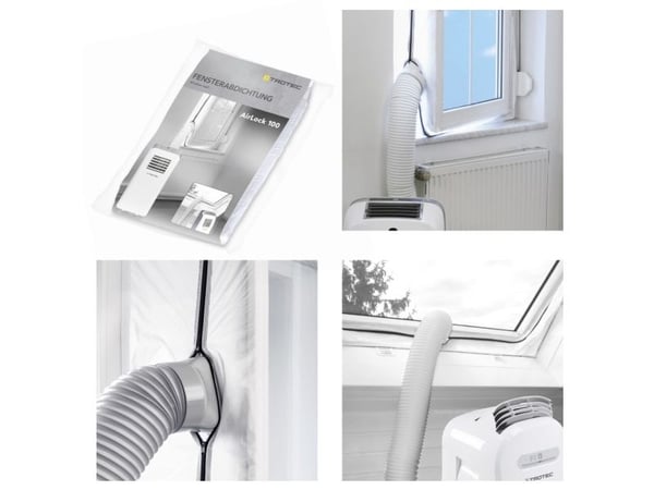 Trotec AirLock 100, Vindustetning, Hvit, Trotec
