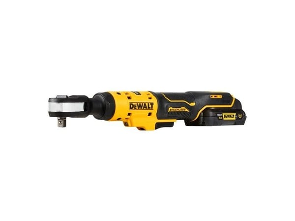 DeWALT DCF503L1G-QW, Mutterdragare, Borstlös, Svart, Gul, 3/8", 250 RPM, 81 nm