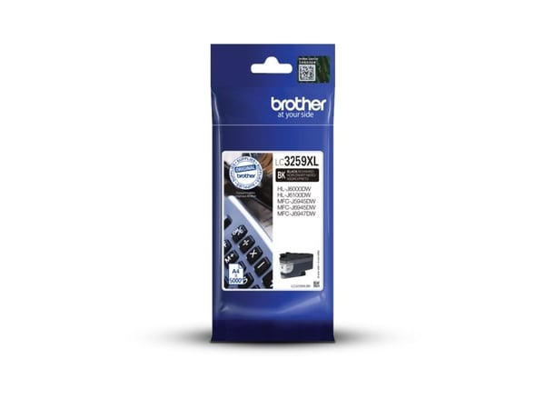 Brother LC3259XLYP, 5000 sidor, Gul, 1 styck