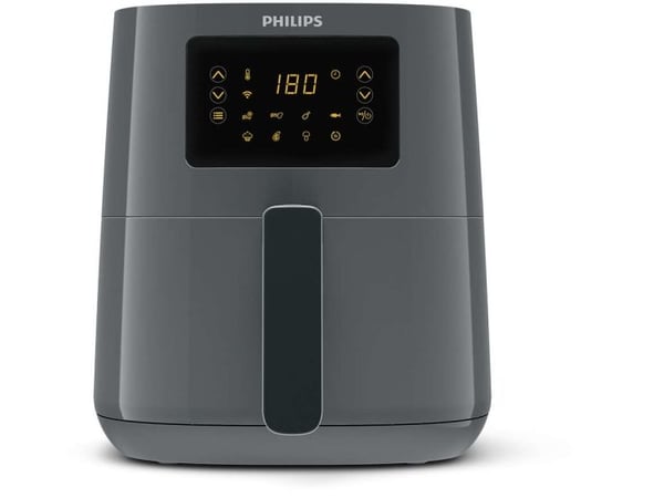 Philips Series 5000 HD9255 - Varmluftssteker - 4,1 liter - 1,4 kW - grå