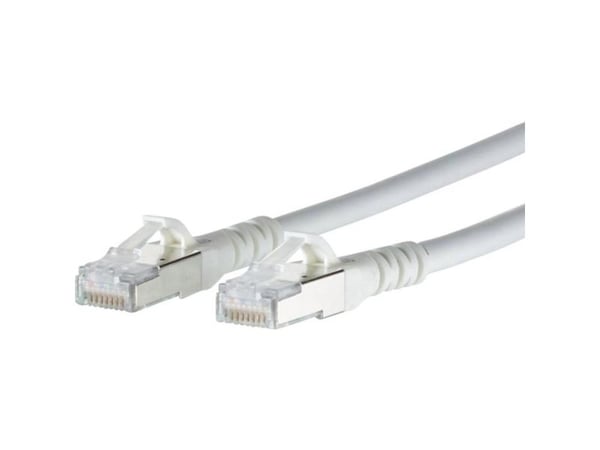 BTR NETCOM Cat6A, 7m, 7 m, Cat6a, RJ-45, RJ-45, Hvit