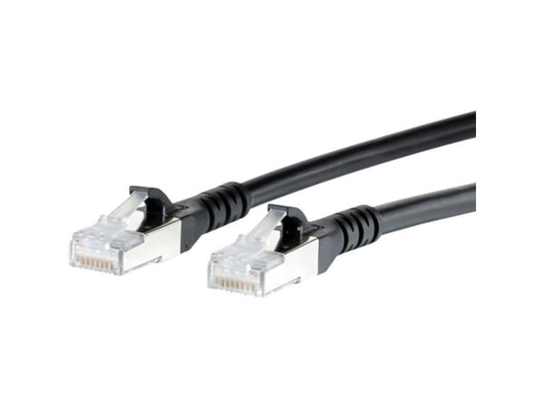 METZ CONNECT Cat.6A, 1 m, Cat6a, S/FTP (S-STP), RJ-45, RJ-45, RJ-45