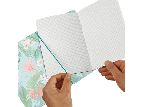Herlitz Ladylike Jungle, Mønster, Grønn, Flerfarget, A4, 80 ark, Voksen