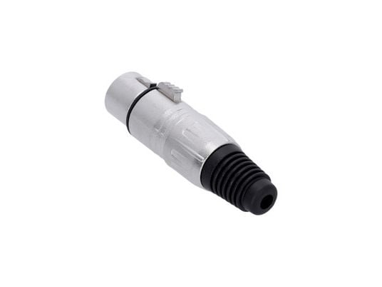 adam hall 4 STAR C XF3, Mikrofonadapter, Alle merker, Sølv, XLR, Zink, 5 mm