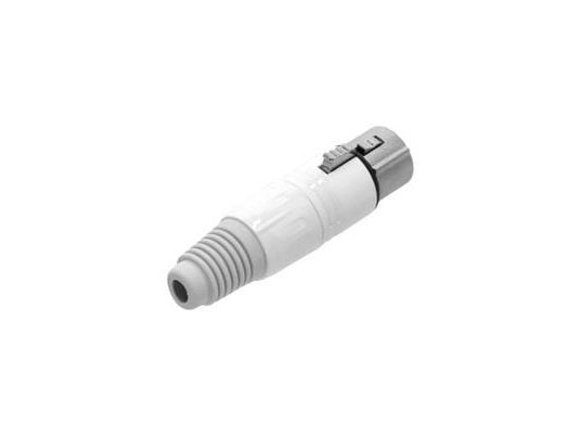adam hall 4 STAR C XF3 SNOW, Mikrofonadapter, Alle merker, Hvit, XLR, Zink, 5 mm