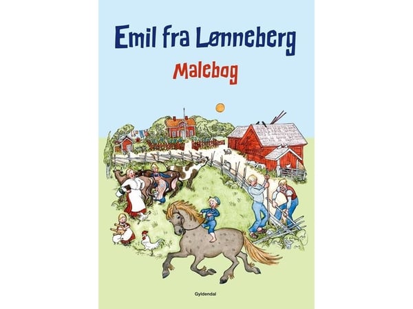 Emil fra Lønneberg. Malebog | Astrid Lindgren | Kieli: Tanska